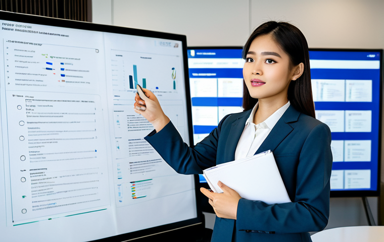 집단지성 플랫폼의 특징 - Entrepreneurial Success**

A young Thai woman, fully clothed in a professional, modest business suit...